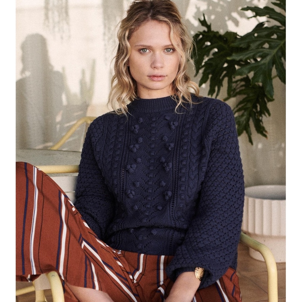 Sézane Rob 100% Wool Jumper